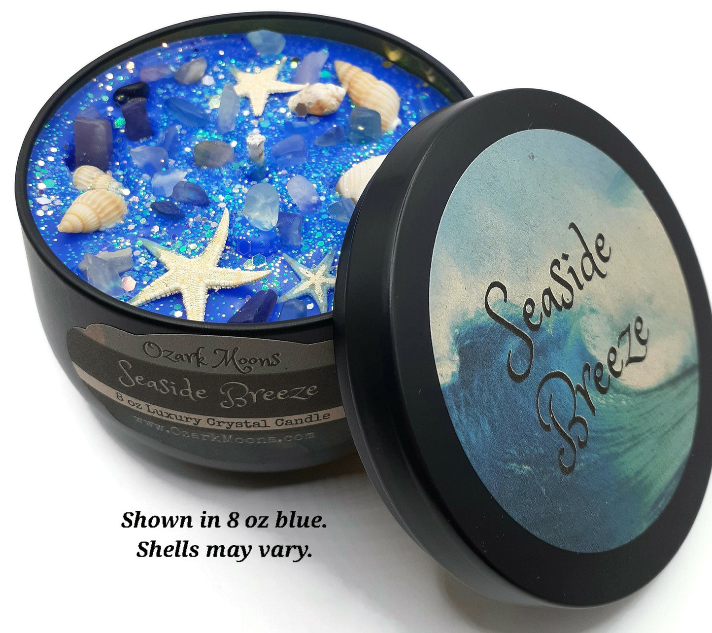 Luxury Wax Melts Seaside Breeze - Soy Coconut Candle Tarts with Beautiful Ocean Water Fragrance