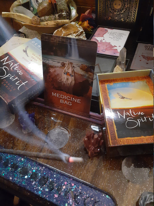 One Card Draw Native American Oracle Card Reading For Spiritual Guidance