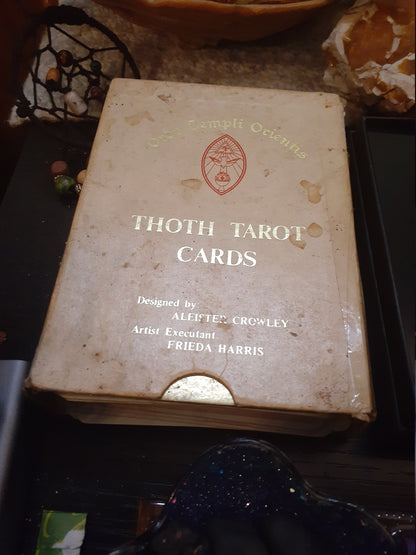 Three-Card Thoth Tarot Card Reading for Insight and Prophecy - Virtual Oracle Reading based on the Cards of Aleister Crowley