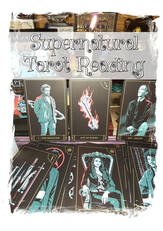 Supernatural One Card Tarot Card Reading Insight Prophecy - Based on TV Series with Misha Collins and Jensen Ackles Online Oracle Readings
