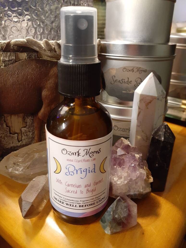 ZODIAC Crystal Charged Body Spray and Leave-In Hair Shine/Detangler In Choice of Scent Perfume Oil Sprays