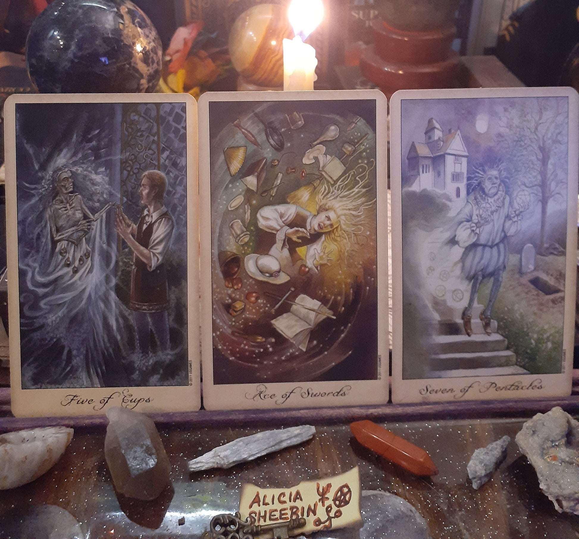 Ghosts & Spirits Three Card Tarot Card Reading for Insight and Prophecy - SAME Day - Love, Career, Money, Past, Present, Future, Accurate