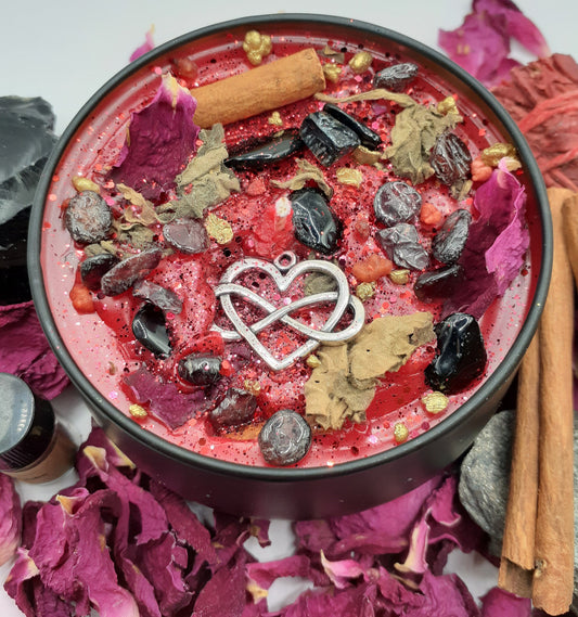 SEXUALITY and LUST Sensual Spell Candle - Fully Charged and Dressed - Manifestation Attraction-Drawing Ritual Candle for Sex with Pheromones