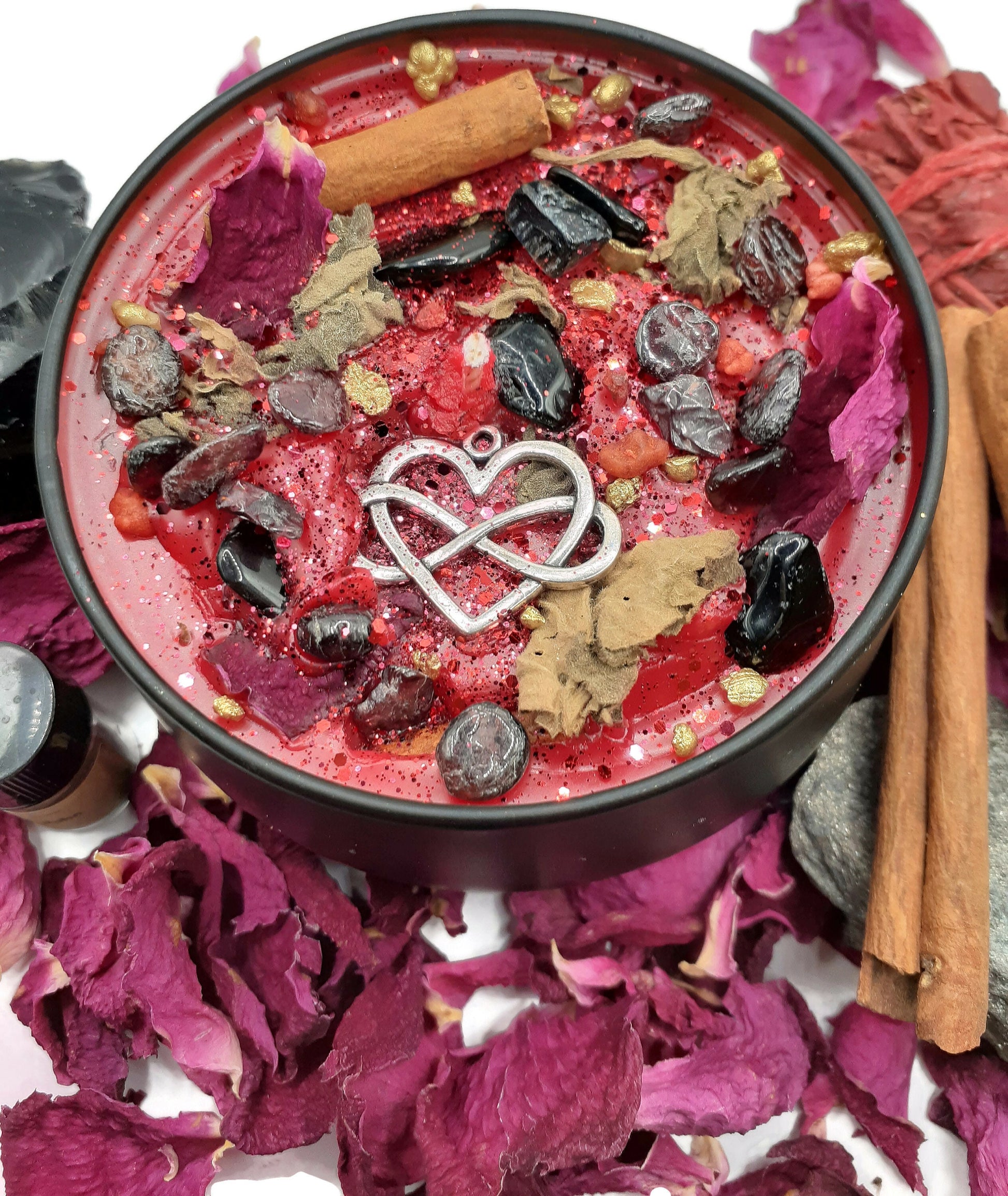 SEXUALITY and LUST Sensual Spell Candle - Fully Charged and Dressed - Manifestation Attraction-Drawing Ritual Candle for Sex with Pheromones